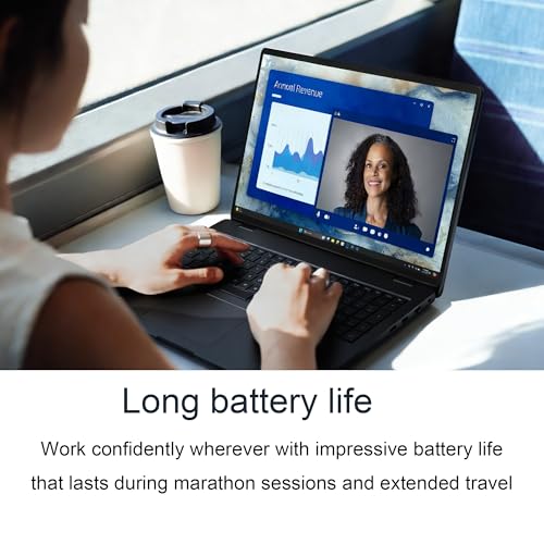 Image of Dell Pro 16 Plus PB16255 (Next Gen Latitude 5550) Business AI PC Laptop (16 inch FHD+, AMD Ryzen 7 PRO 250 (> Intel Ultra 7 155U), 16GB DDR5, 512GB SSD), 1080p Webcam, Thunderbolt 4, Wi-Fi 7, Win 11 Pro
