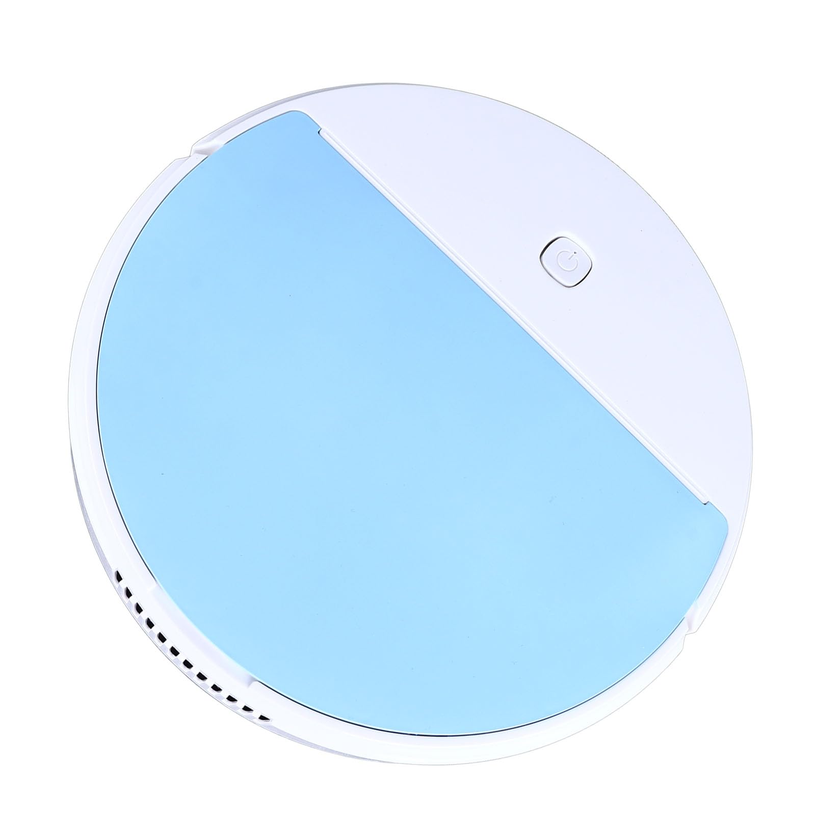 ZJchao Robot Aspirapolvere con Luce Robot Aspirapolvere Intelligente Automatico per Pavimenti e Piastrelle con Batteria 1500 MAh Autonomia di 60 Minuti Altezza di 6 Cm