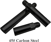 Vista 6 de Juego de ejes de extensión para amoladora angular de 5/8"-11 Kit extensor de pulido de vías respiratorias 3 paquetes Barra de conexión para pulidor