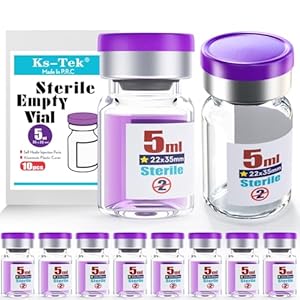Ks-Tek Sterile 5 ml Laborampullen (10 Stück)