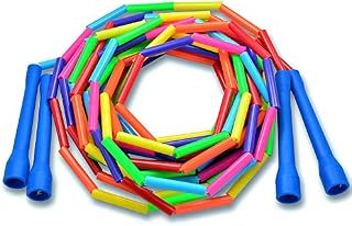 Buy Jump Ropes Beaded Double Dutch Jump Rope, Rainbow