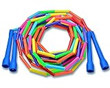 Buy Jump Ropes Beaded Double Dutch Jump Ropes - Pair of 14ft Ropes - Made in USA (Rainbow)