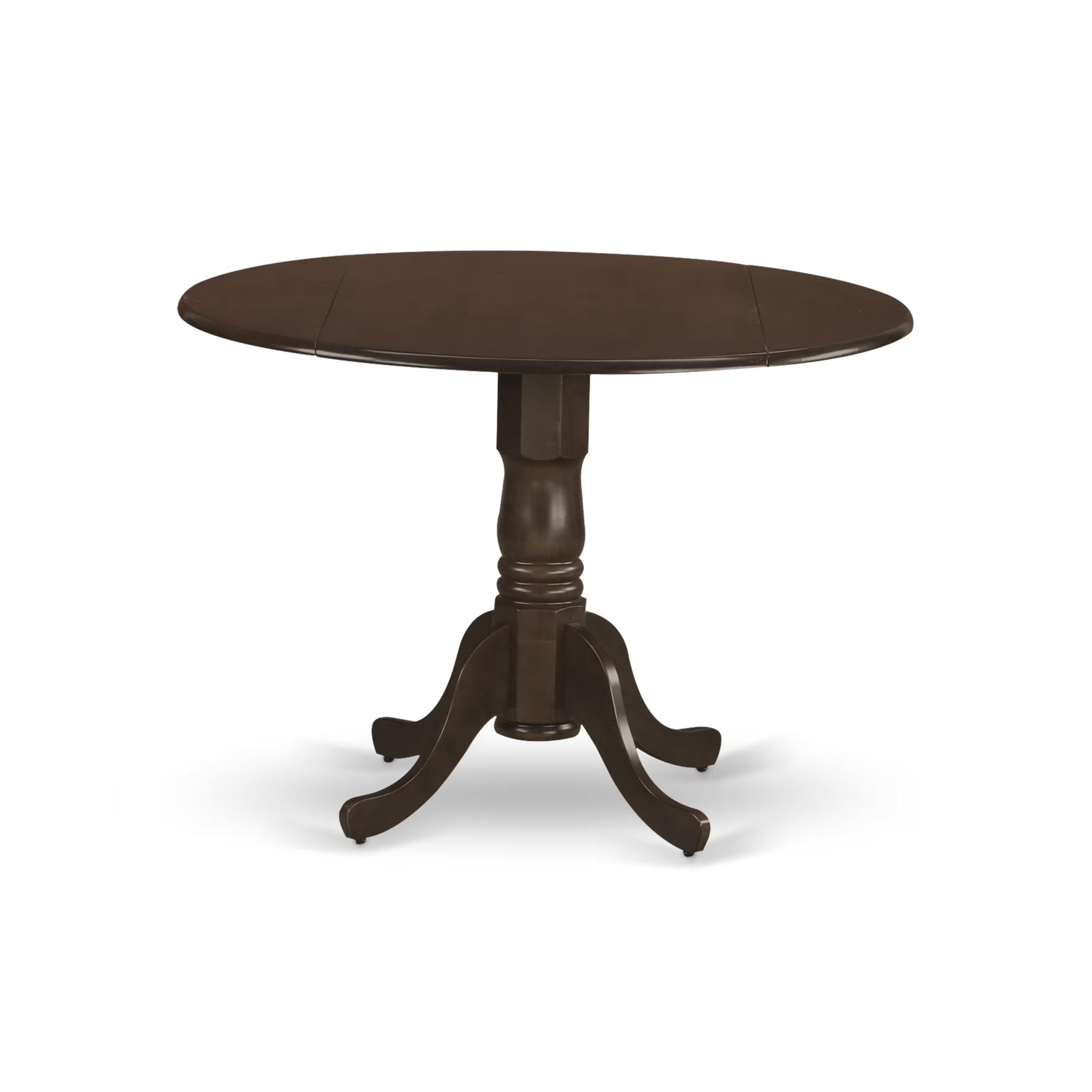 East West Furniture Dublin Traditional Wood Dining Table in Espresso