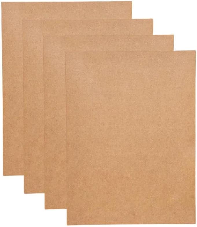 Gasket Paper Sheets 0.3mm X 4 Tear Resistant Heatproof Oil Resistant DIY Engine Gaskets Scooter Motorcycle Lawnmower Chainsaw
