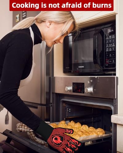 Miniatura 6 de Ixydor Guantes Barbacoa Bbq Guantes Resistentes Al Calor Hasta 800 1472