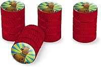 Vista 7 de GRAPHICS & MORE Scooby-Doo - Tapones de válvula de aluminio para llantas de neumático