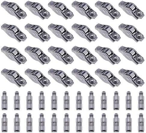 Rocker Arm and Lifter Kit 24 Pcs for ChrysIer 200 300 Compatible with Dodge Ram 1500 Challenger Charger Journey Avenger for Jeep Grand Cherokee Wrangler 3.6 2011-2020 Replace Mopar 5184296AH 5184332AA