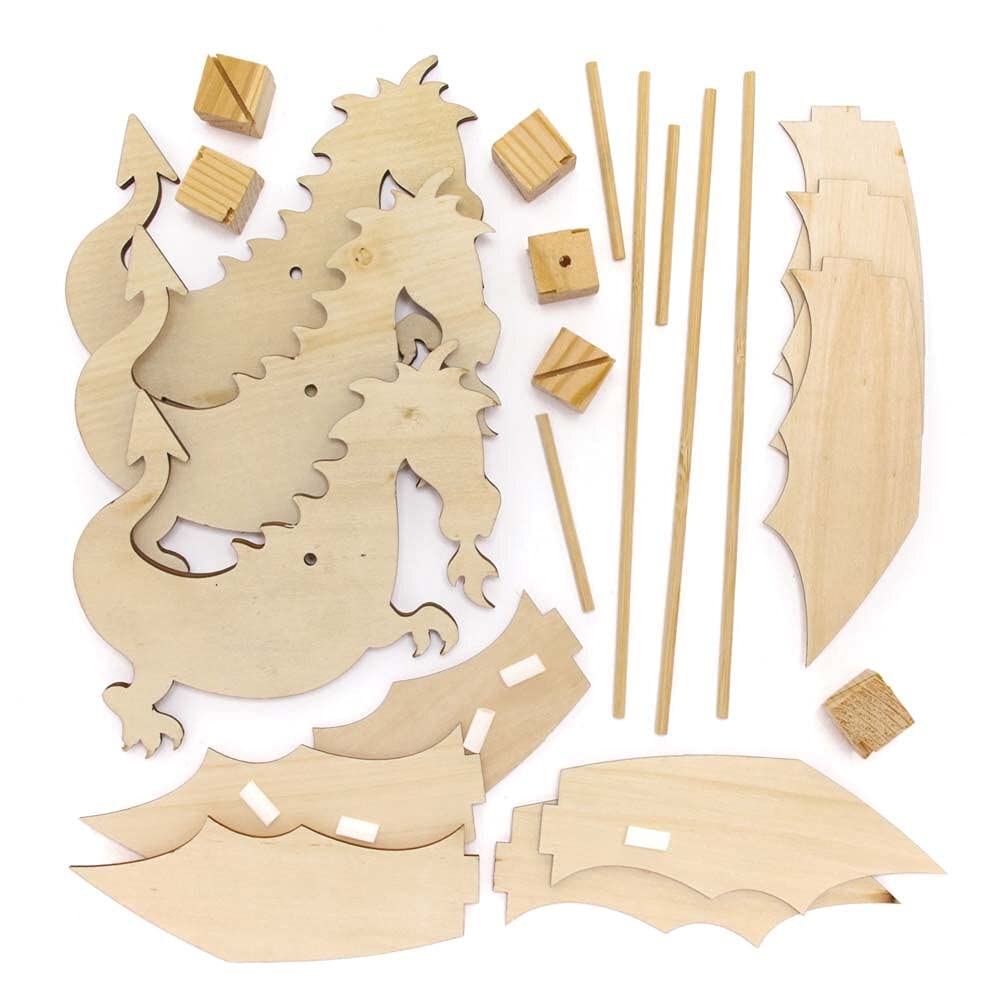 Baker Ross – Lot De 3 Moulins à Vent En Bois – Forme Hibou, à Décorer, 15 Cm – Dès 5 Ans