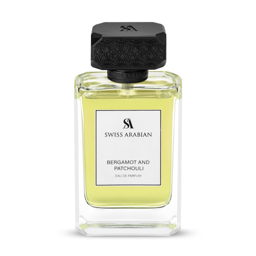 Swiss Arabian Bergamot i paczula woda perfumowana dla mężczyzn 100 ml