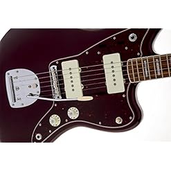 Fender 0140070793 Troy van Leeuwen (Gueldre) Jazzmaster Bound Touche Palissandre Guitare électrique Rouge - Les Beatles, Paul McCartney, John Lennon, RIngo Starr, George Harrison Fender 0140070793 Troy van Leeuwen (Gueldre) Jazzmaster Bound Touche Palissandre Guitare électrique Rouge – Image 3