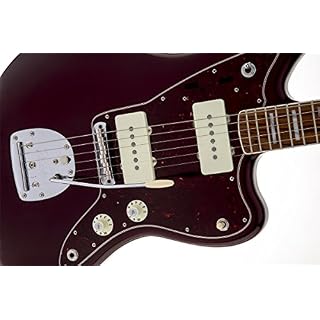 Fender 0140070793 Troy van Leeuwen (Gueldre) Jazzmaster Bound Touche Palissandre Guitare électrique Rouge - Les Beatles, Paul McCartney, John Lennon, RIngo Starr, George Harrison Fender 0140070793 Troy van Leeuwen (Gueldre) Jazzmaster Bound Touche Palissandre Guitare électrique Rouge – Image 3