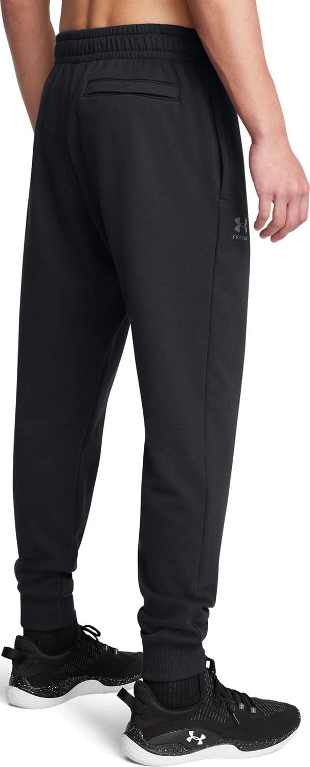 Under Armour 1386762-1-LG Freedom Rival Jogger Black LG