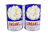 Pigeon Brand Longans in Syrup 20oz, 2 Pack