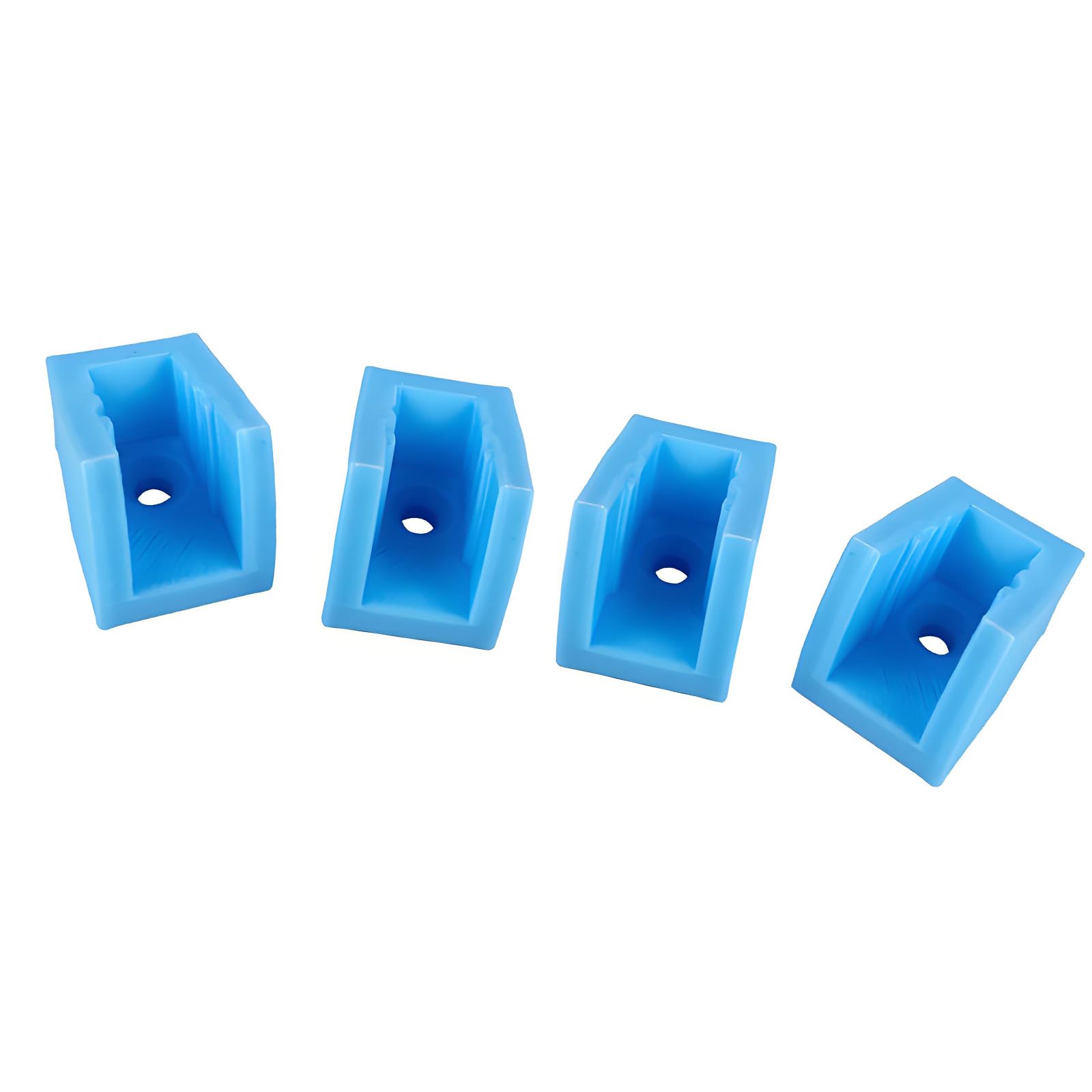 Our Fave Blue Space Saving Hooks Pneumatic Tool Wall Mount Durability Organizers 4Pieces Wall Brackets For Workspaces Workshop Tool Hanger