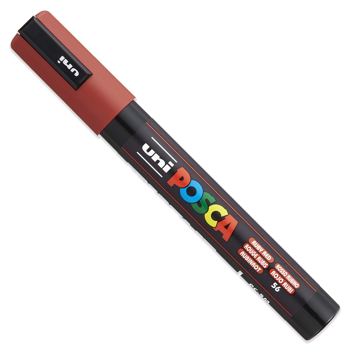 Posca - PC-5M - Rotuladores de pintura artística - 1,8-2,5 mm - Juego de tonos industriales de 8 en caja de regalo