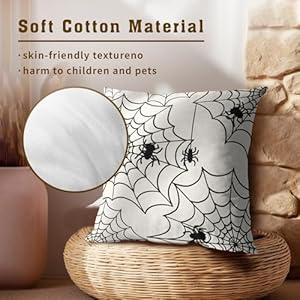 Halloweenthrowpillowcovers20x20setof2spiderwebautumnseasonholidaydecorativepillowcasesfarmhousecushioncoverforsofabedroomcouchhomedecor Urban Country Home Decor Halloween throw pillow covers 20×20 set of 2 spider web autumn season holiday decorative pillow cases farmhouse cushion cover for sofa bedroom couch home decor urban country home decor