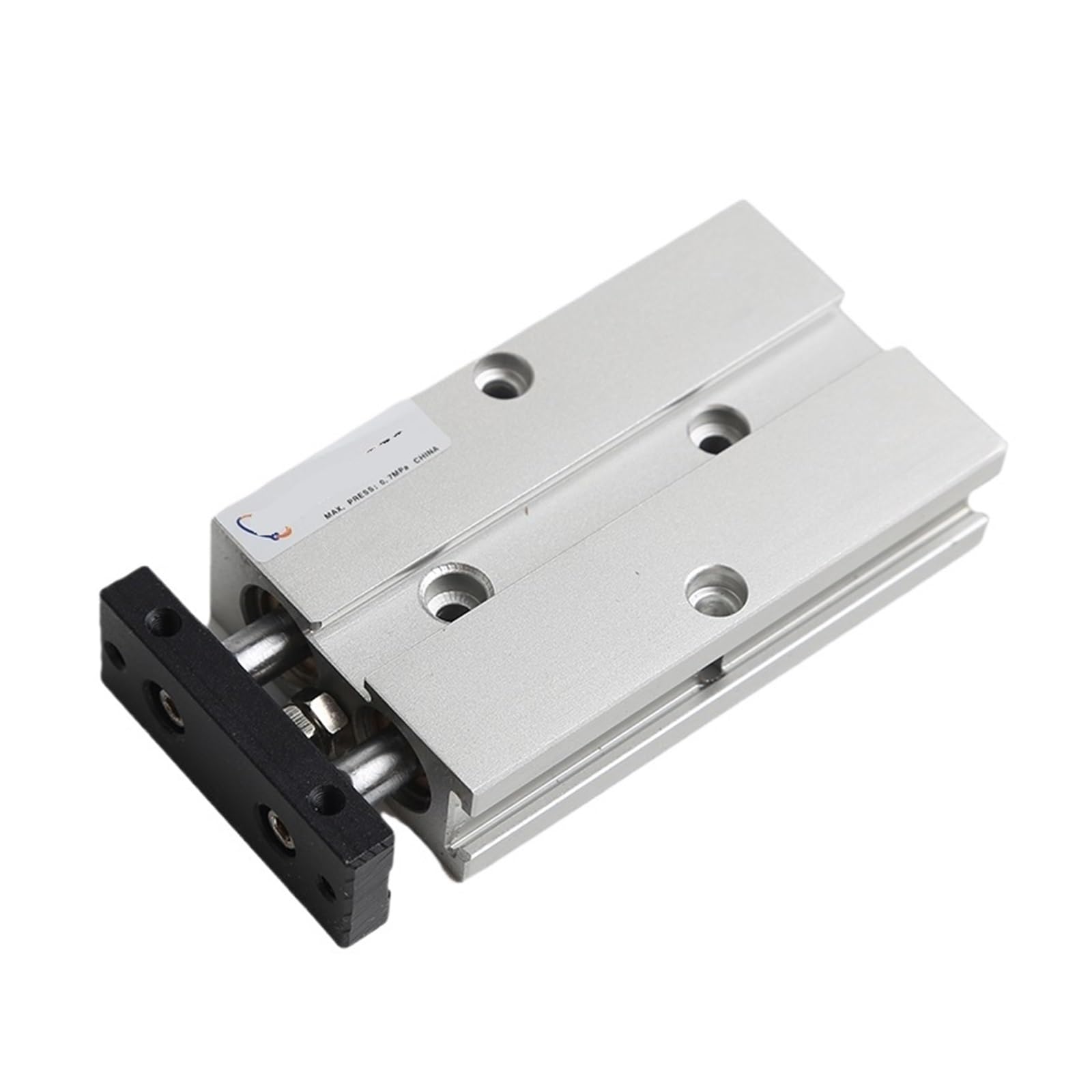Cilindro de doble varilla neumático TN10, actuador de carrera de 5mm para automatización