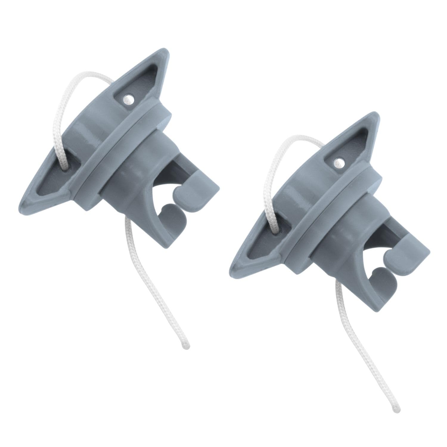 Set di tappi per valvola per canotti, SUP, 2 pezzi di ricambio | Set di tappi di ricambio per valvola gonfiabile e valvola SUP, 2 pezzi, adatti per chiusura valvola ad aria