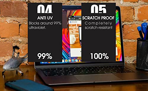 Image of Pxin 14 Inch Laptop Privacy Screen with AntiBlue & AntiGlare | No Eye Strain, No Dry Eyes | Anti Blue Light | Anti Glare
