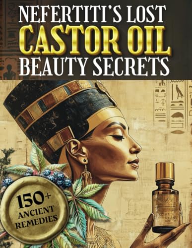 Nefertiti’s Lost Castor Oil Beauty Secrets: 150+ Timeless Egyptian Remedies for Lush, Thicker Hair and Glowing Skin with Toxin-Free, and Easy-to-Find Ingredients