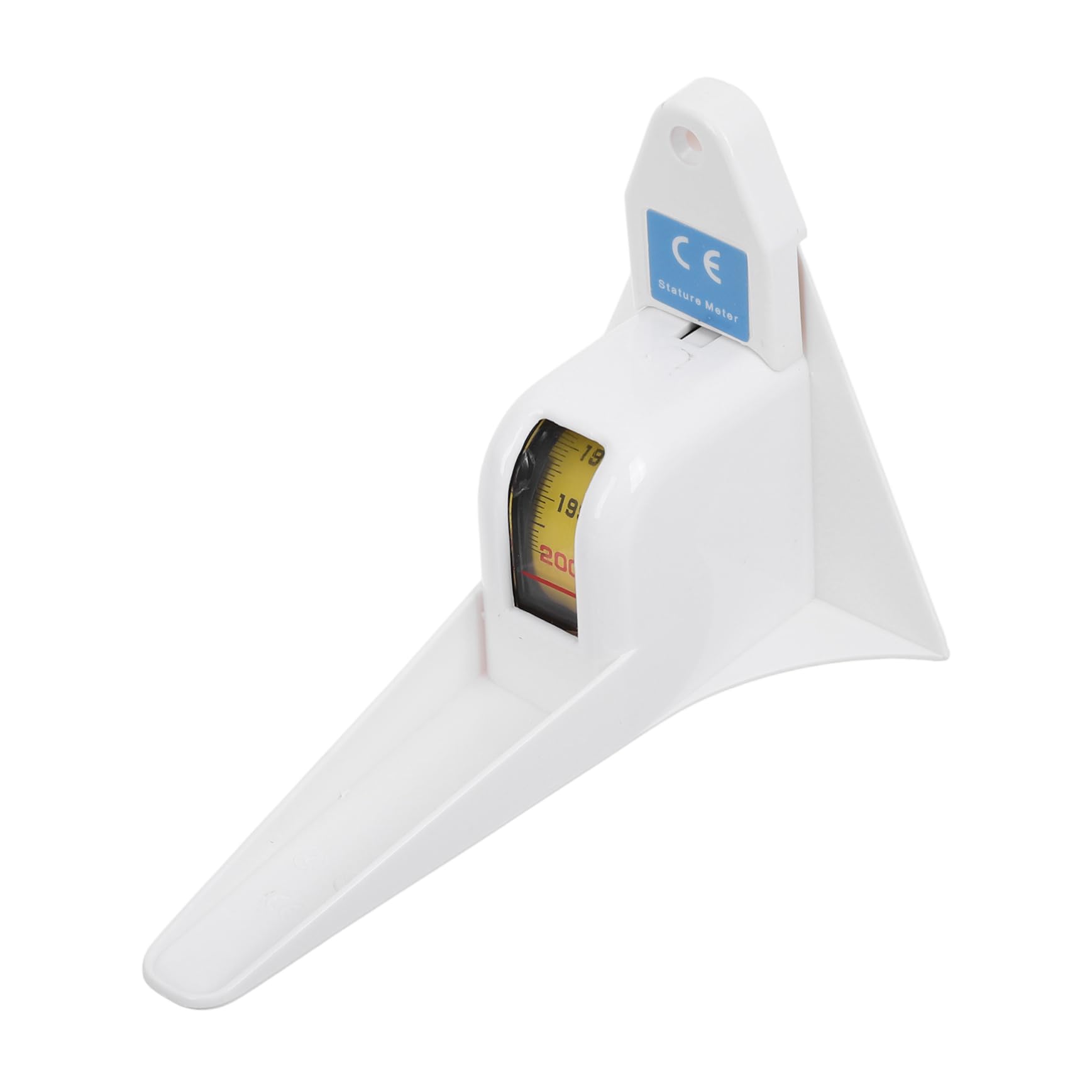 MERRYHAPY Portable Stadiometer 2m Retractable Tape Metal Kids Meter Growth Tape Precision Height Measurement for Nursery