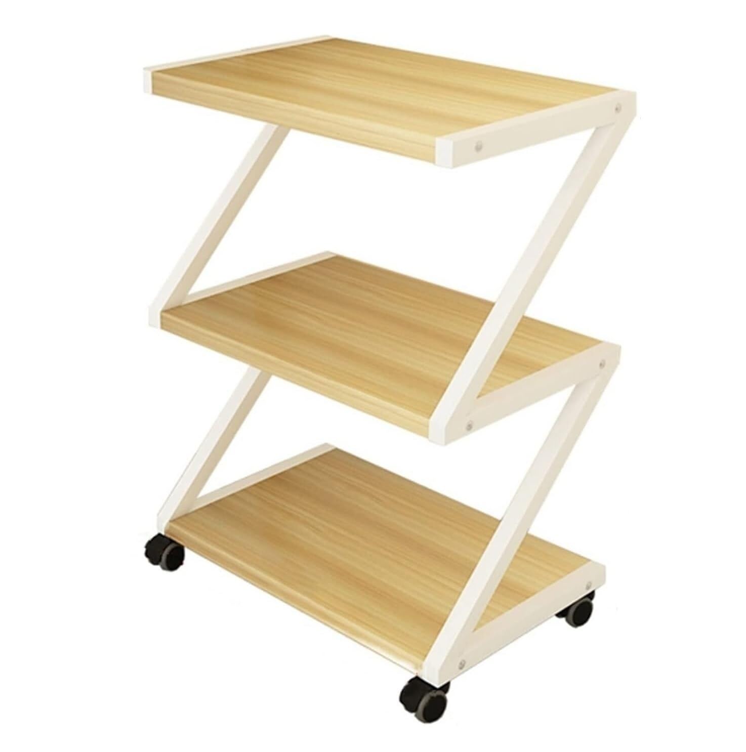 Chariot à roulettes et support de four à micro-ondes pour petits espaces