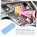 Healeved Stone Cleaning Rubber Abrasive Block for Hard Water Stains Kitchen and Bathroom Cleaner Eraser for Limescale Removal Fixtures