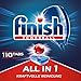 Produktbild Finish All in 1 Spülmaschinentabs, phosphatfrei  Geschirrspültabs mit kraftvollem Powerball gegen hartnäckigste Fettanschmutzungen  Sparpack mit 110 Finish Tabs