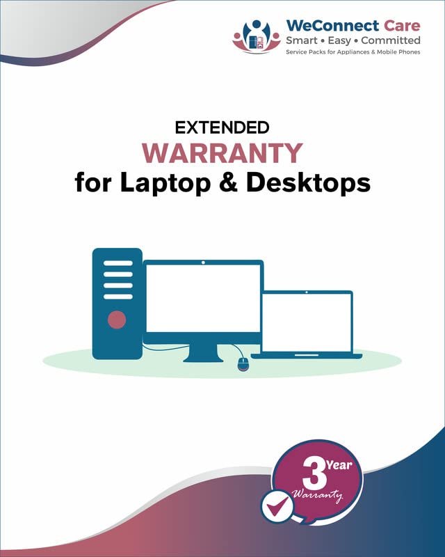 3 Year Extended Warranty for LAPTOPs (Price Range Rs.50001 to75000) – E Mail Delivery in 2 Hours…