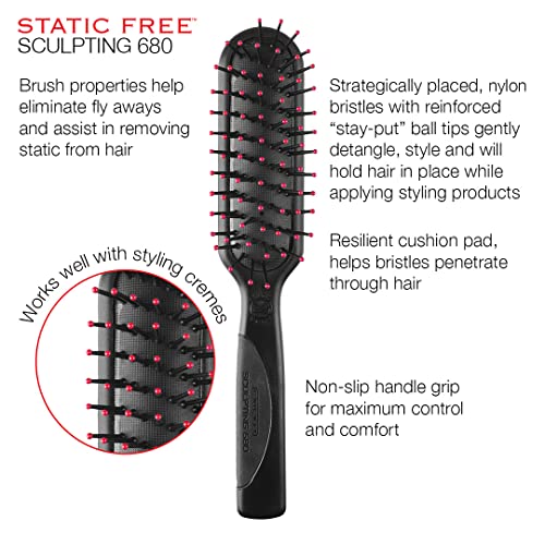 Cricket Static Free Sculpting 680 Cushion Hair Brush For Styling All Hair Types thumb #3