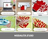 Zoom IMG-2 siser ecostretch rosso vivo 30cm