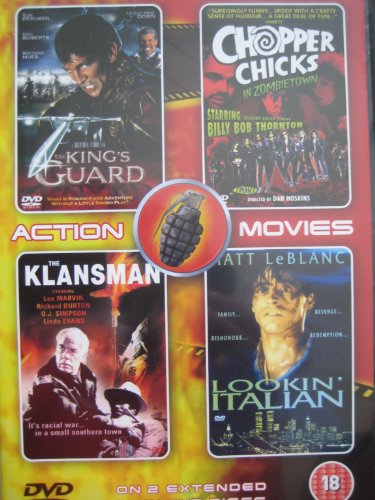 Action Movie Set (Region 2 DVD import) The King's Guard / Chopper Chicks in Zombie Town / The Klansman / Lookin' Italian (4 Film Set) Nevada 