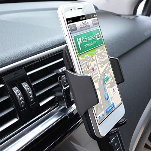 Car Phone Mount,Universal Air Vent Car Phone Mount Holder Compatible with iPhone Xs XS Max X 8 8 Plus 7 7 Plus SE 6s 6 Plus 6, Samsung,Galaxy S6 S7 S8 S9, Google,LG,Sony,Huawei,and Other Phones-Black