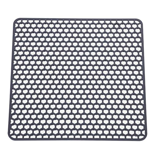 LQXHZ Alfombrillas Protectoras De Silicona For Fregadero, Protector De Contador De Alfombrilla De Secado De Platos, Compatible Con Utensilios De Cocina Y Platos(Violet)