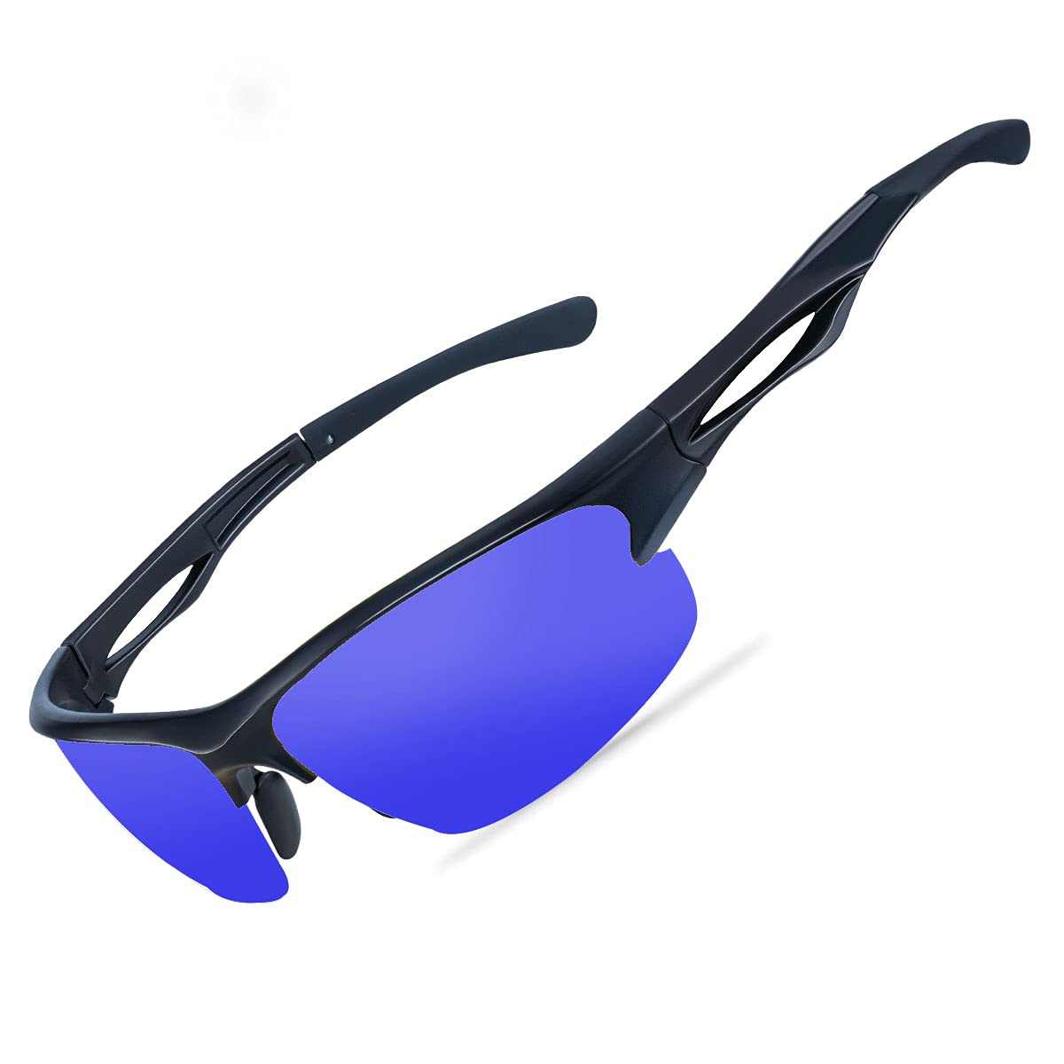 Goiteia Polarized Wrap Around Cycling Running Sunlasses Men Women UV 400 Protection