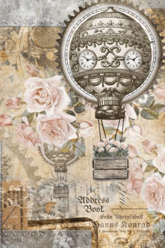 Steampunk Address Book: Birthday Card Address Book Gift for Steampunk Lovers 12 Years Keep Track of Sending and Receiving Birthday Cards - Edition 2 steampunk buy now online