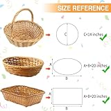 12PCS 52 x 70 CM Large Cellophane Wrap Bags for Hampers With 12PCS Pull Bows, Clear Cellophane Bags for Gift Baskets Making Chrismas Easter Presents Packaging - Image 3