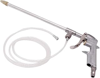 High-Pressure Car Air Power Engine Cleaner Gun Wash Sprayer Degreaser Tool with Plastic Hose, Siphon Spray Gun Cleaning Kit – Car Engine Cleaner Degreaser Tool (Silver)