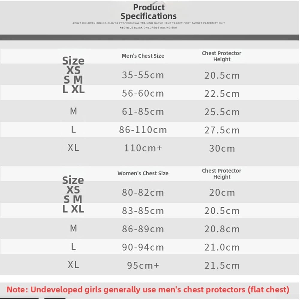Protettore Petto Scherma PVC Anticracco XS-XL
