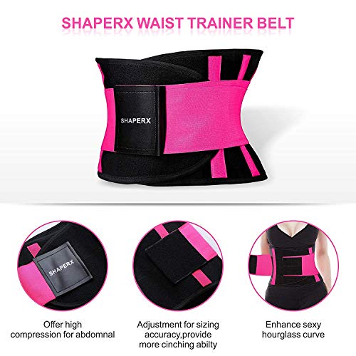 shaperx women waist trainer belt
