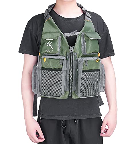 Fly Fishing Vest, Multi Pockets Jacket Fishing Vest for Men, Women4
