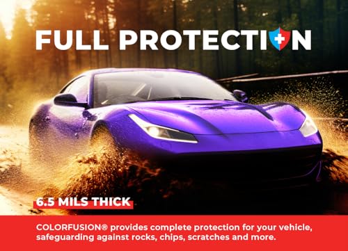 Image of ColorFusion PPF by VViViD, Gloss Flip Purple Blast Dry Apply PPF Vinyl Car Wrap Roll 60ft x 5ft