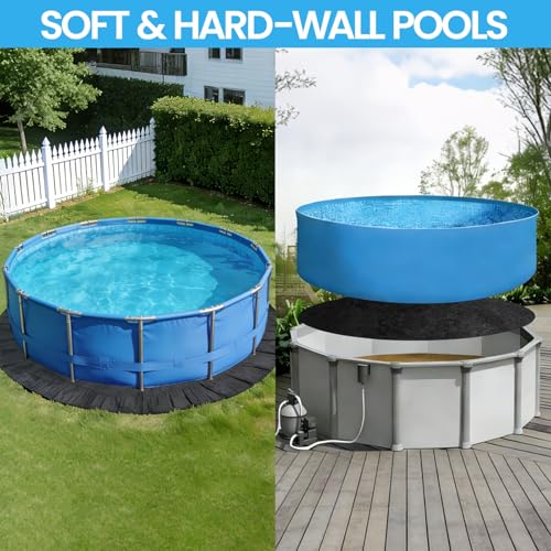 18 Foot Round Above Ground Pool Liner Pad Guide to Protect Your Pool - Image 4