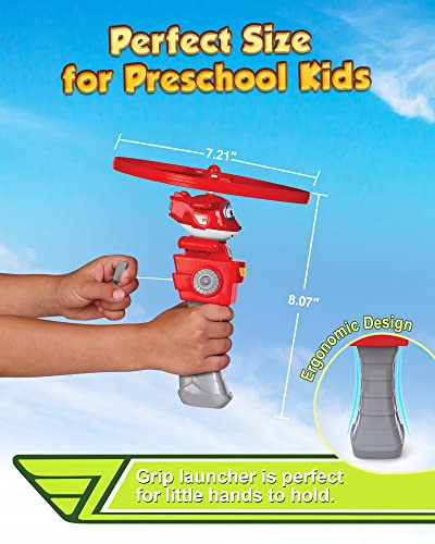 Super Wings High Flying Jett, Airplane Toy Figure & Launcher, Fly Over 20 Feet, Toys For 3+ Years Old Boys And Girls, Best Birthday Gifts For Kids #TOP5