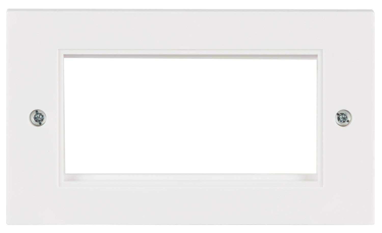 AV:Link | Double Gang Wall Plate Frame for 4 Modules