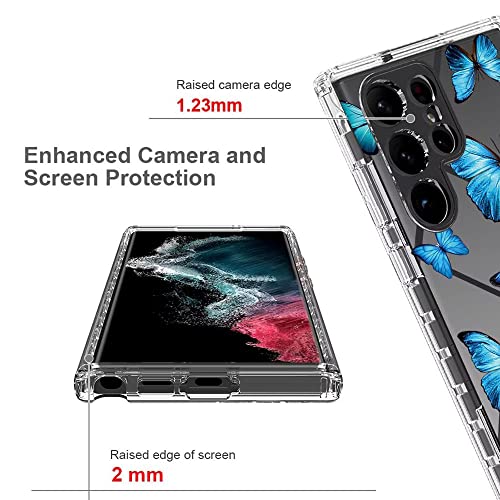 Coque Galaxy S22 antichoc transparente pour éviter les bris d'écran et les rayures