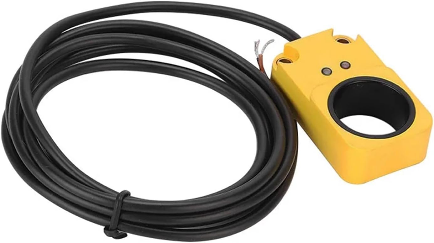 1pcs Inductive Sensor 3/6/8/10/12/15/22/30mm Ring Proximity Switch NPN NO Screw Metal Object Speed Detect(8mm)