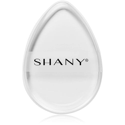 SHANY Esponja de silicona Stay Jelly  Esponja de mezcla de maquillaje transparente y no absorbente para una aplicación impecable con base  TEARDROP