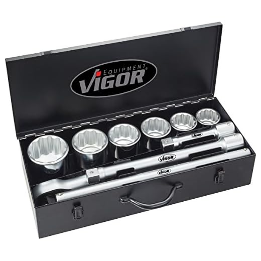 Vigor V3278 Steckschlüssel-Satz 25 = 1″