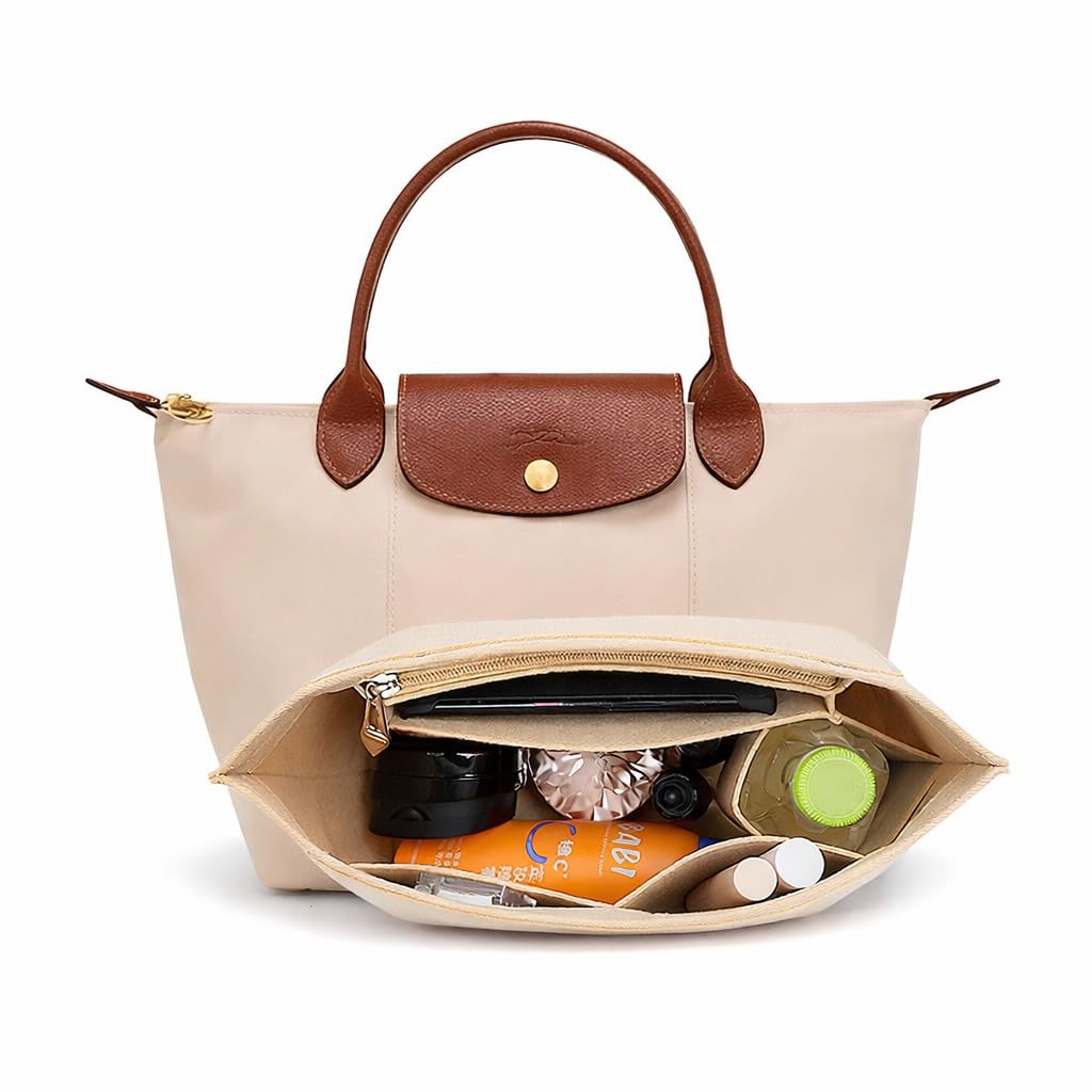LONGCHAMP ロンシャン ル・プリアージュ ベージュ／バッグインバッグ付き Amazon.co.jp: ロンシャン ルプリアージュ 対応 バッグインバッグ